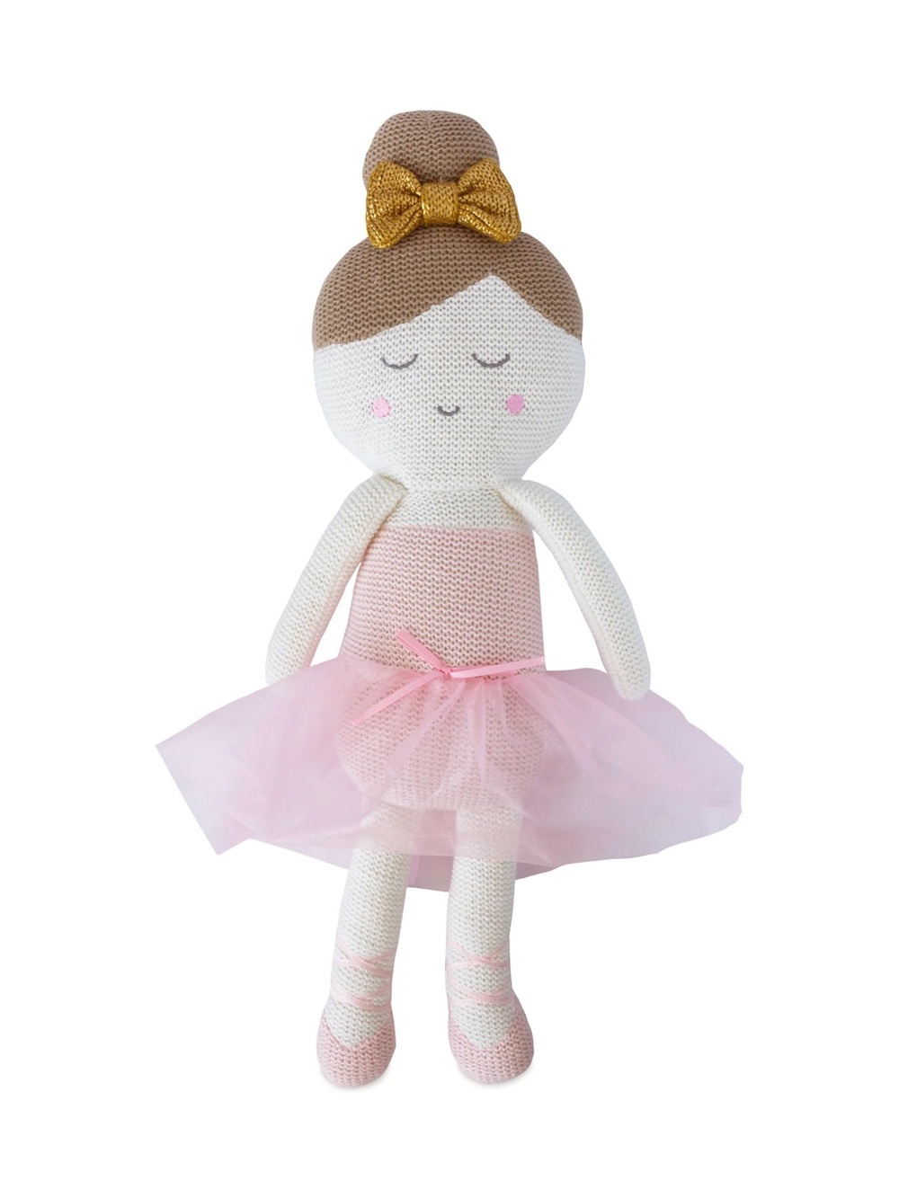 Emma Ballerina Knitted Plush Toy